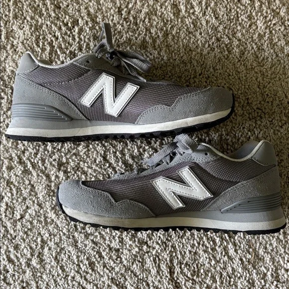 New Balance 515 Gray & White Athletic Shoes; Size 7.5 M - Picture 4 of 7